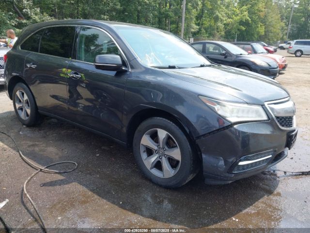 2014 ACURA MDX 5FRYD3H20EB017077 Photo 0
