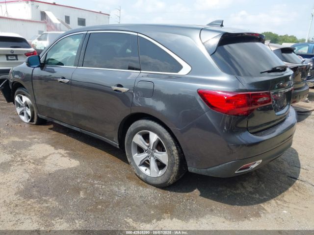 2014 ACURA MDX 5FRYD3H20EB017077 Photo 2