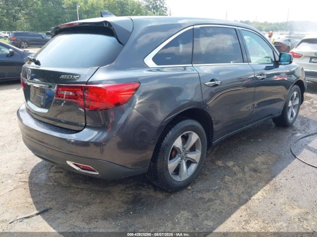 2014 ACURA MDX 5FRYD3H20EB017077 Photo 3