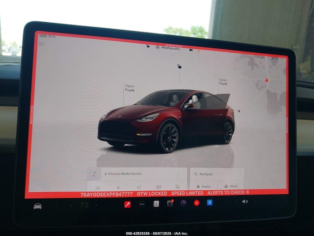 7SAYGDEEXPF847777 Tesla Model Y