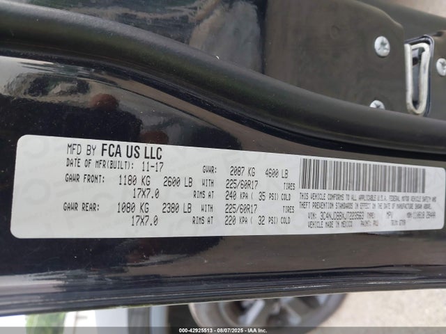 Jeep Compass 2018 3C4NJDBBXJT223563 Image 9