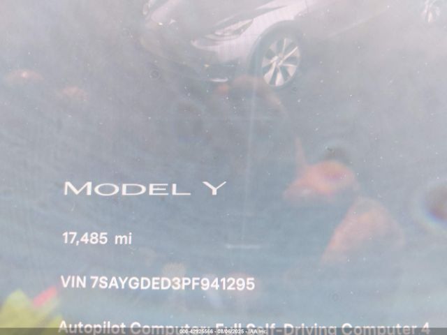 2023 TESLA MODEL Y 7SAYGDED3PF941295 Photo 6