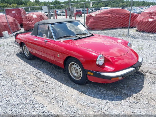 Aukcja sprzedaży 1985 Alfa Romeo Veloce 2000 Spider, vin: ZARBA5417F1020860, numer aukcji: 42925611