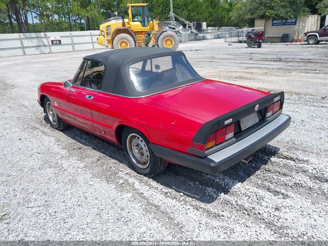 Aukcja sprzedaży 1985 Alfa Romeo Veloce 2000 Spider, vin: ZARBA5417F1020860, numer aukcji: 42925611