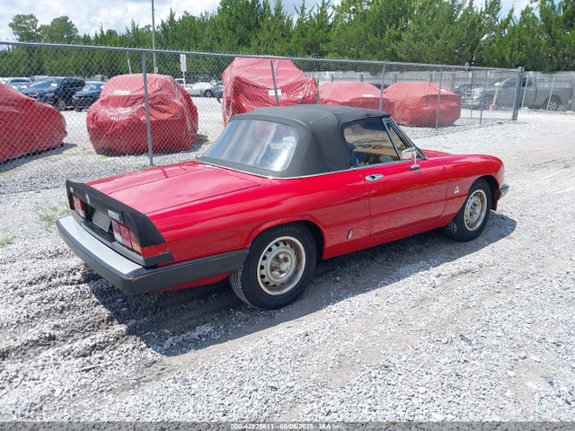 Aukcja sprzedaży 1985 Alfa Romeo Veloce 2000 Spider, vin: ZARBA5417F1020860, numer aukcji: 42925611