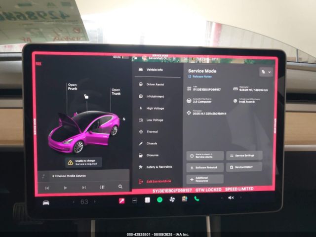 2018 TESLA MODEL 3 5YJ3E1EB0JF069157 Photo 6
