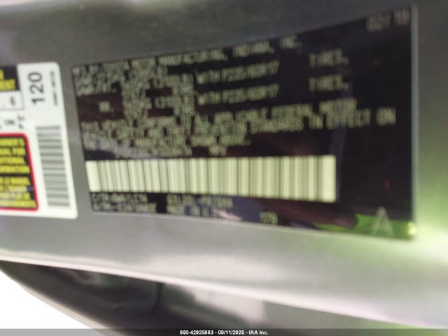 5TDYZ3DC1KS008414 Toyota 2gr-fks
