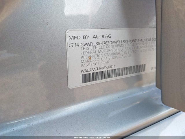 2015 AUDI A4 WAUAFAFL5FN008811 Photo 8