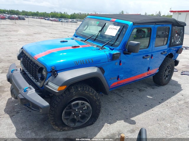 Продаж на аукціоні авто 2024 Jeep Wrangler 4xe Willys 4xe, vin: 1C4RJXN68RW226453, номер лоту: 42925996