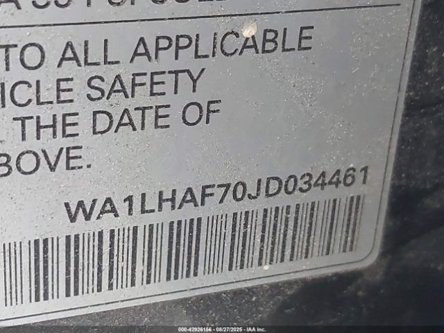 2018 AUDI Q7 WA1LHAF70JD034461 Photo 8