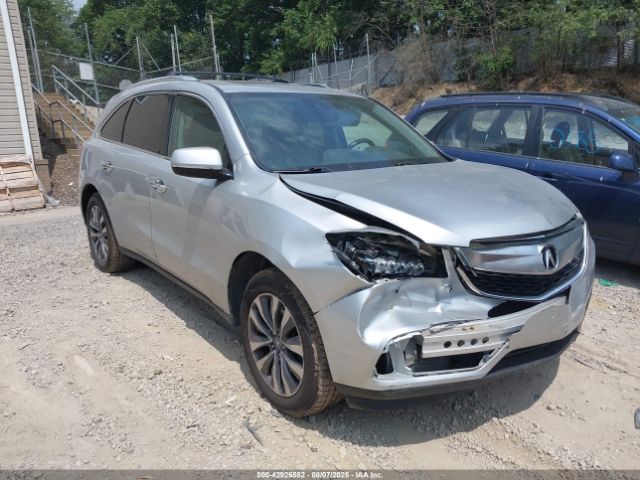 2014 ACURA MDX 5FRYD4H68EB040292 Photo 0