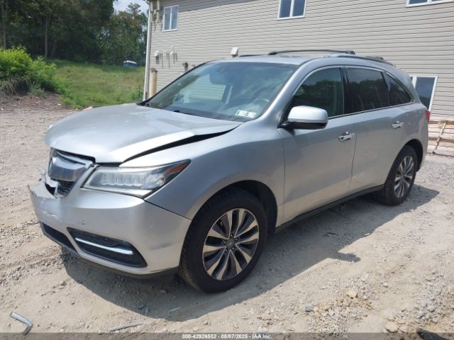 2014 ACURA MDX 5FRYD4H68EB040292 Photo 1