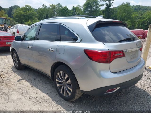 2014 ACURA MDX 5FRYD4H68EB040292 Photo 2