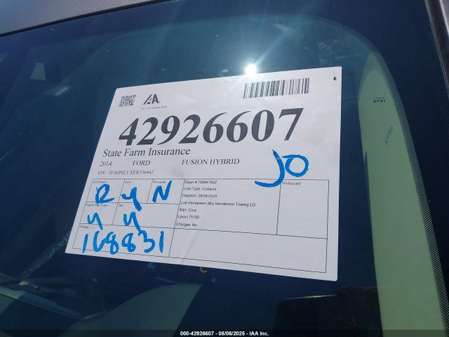 Ford Fusion 2014 3FA6P0LUXER356442 Image 17