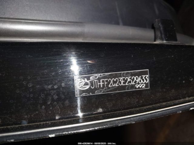 2014 LEXUS IS 250C JTHFF2C23E2529633 Photo 8