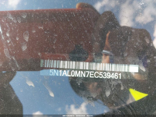 Infiniti 2014 2014 5N1AL0MN7EC539461 Image 9