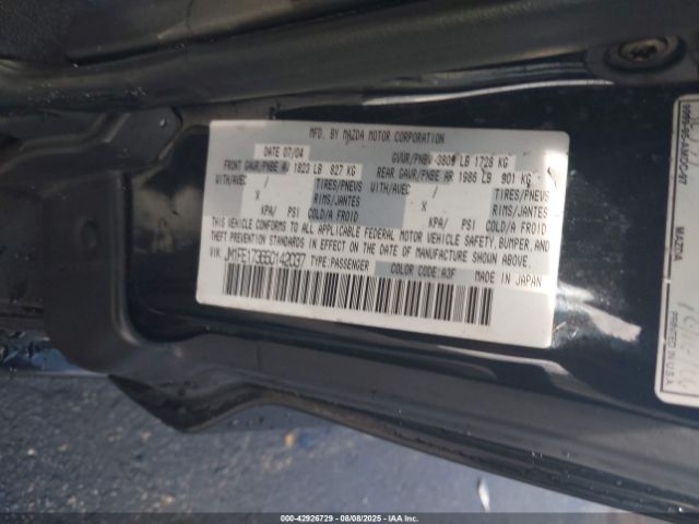 2005 MAZDA RX-8 JM1FE173650142037 Photo 8