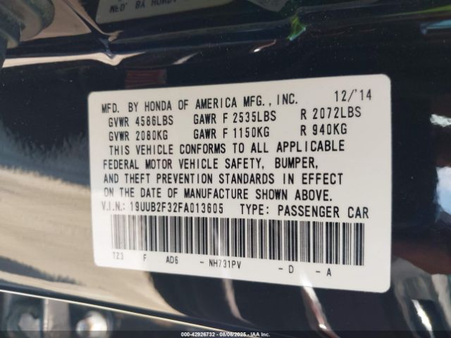 2015 ACURA TLX 19UUB2F32FA013605 Photo 8