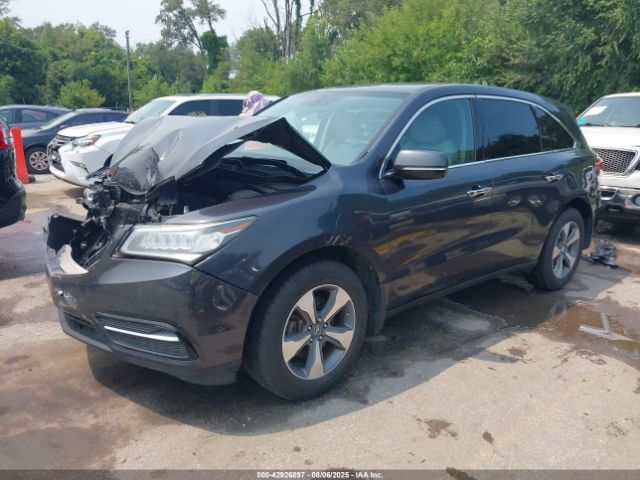 2016 ACURA MDX 5FRYD4H28GB053382 Photo 1
