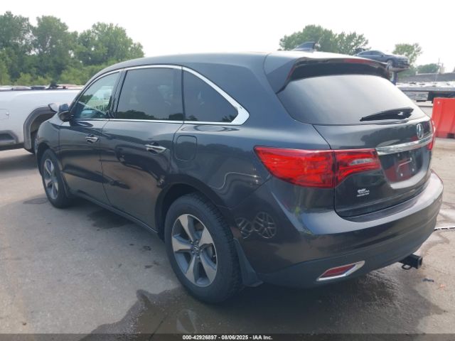 2016 ACURA MDX 5FRYD4H28GB053382 Photo 2