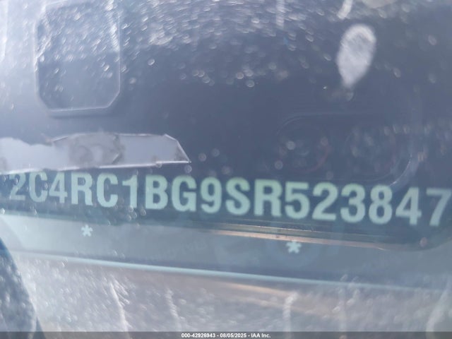 2C4RC1BG9SR523847 Chrysler Pacifica