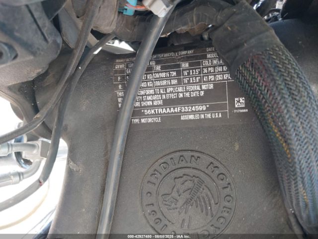 2015 INDIAN MOTORCYCLE CO. ROADMASTER 56KTRAAA4F3324599 Photo 9