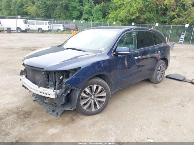 2016 ACURA MDX 5FRYD4H43GB054506 Photo 1