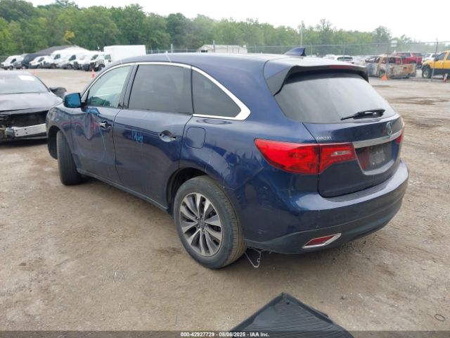 2016 ACURA MDX 5FRYD4H43GB054506 Photo 2