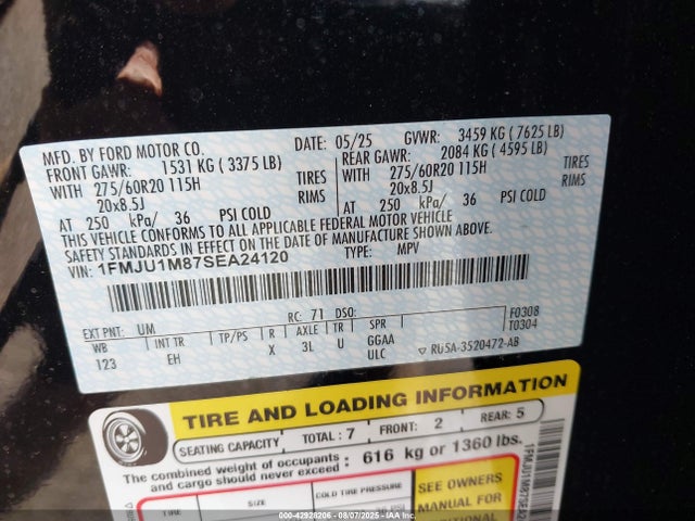 1FMJU1M87SEA24120 Ford gtdi