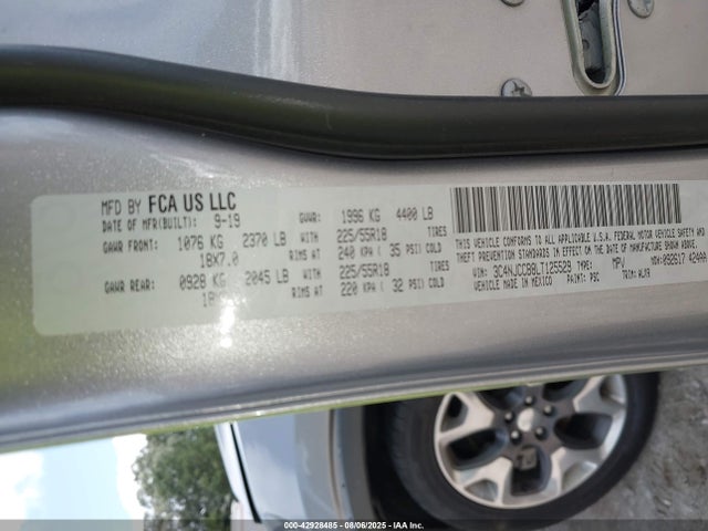 3C4NJCCB8LT125529 Jeep Compass