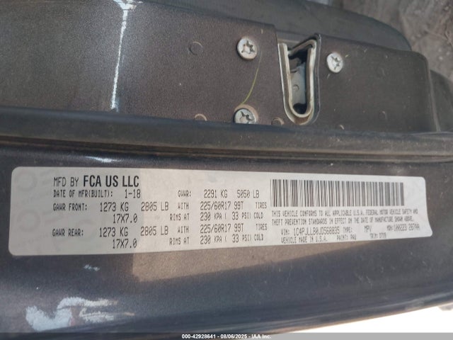 Jeep 2018 2018 1C4PJLLB0JD568835 Image 9