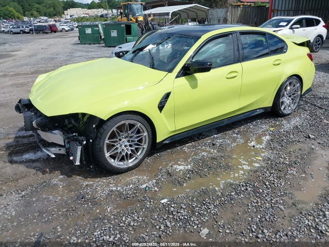 BMW M3 Sedan 2023 WBS53AY01PFP75205 Image 2