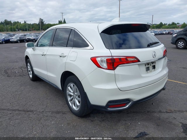 2016 Acura Rdx Acurawatch Plus Package მანქანა იყიდება აუქციონზე, vin: 5J8TB4H36GL022513, აუქციონის ნომერი: 42928831