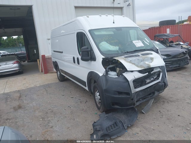 2021 Ram Promaster 2500 High Roof 159 Wb მანქანა იყიდება აუქციონზე, vin: 3C6LRVDG1ME512815, აუქციონის ნომერი: 42929252