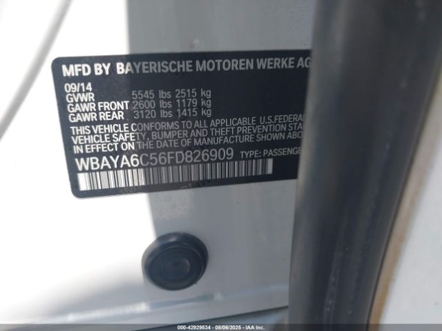 2015 BMW 740I WBAYA6C56FD826909 Photo 8