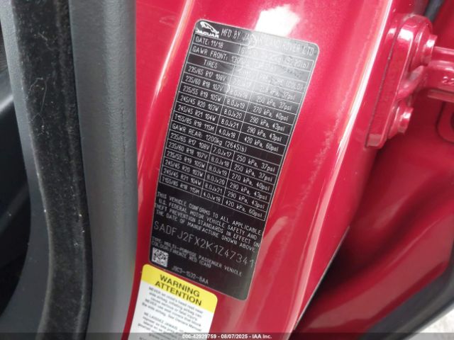 2019 JAGUAR E-PACE SADFJ2FX2K1Z47341 Photo 8