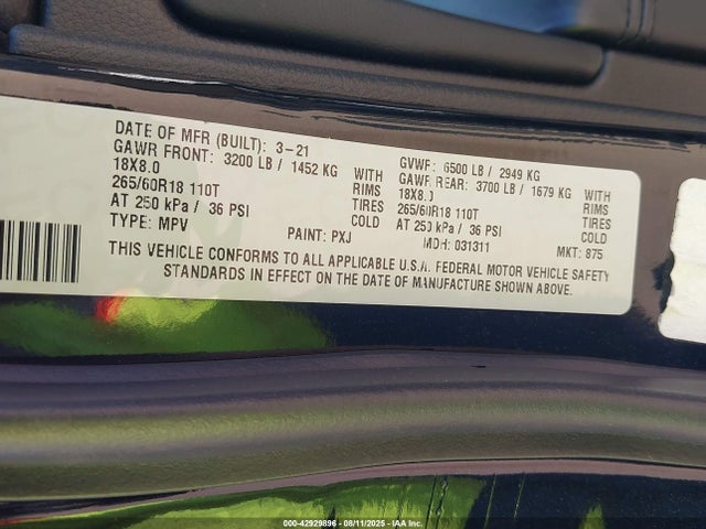 1C4RJEBG3MC679259 Jeep Grand Cherokee