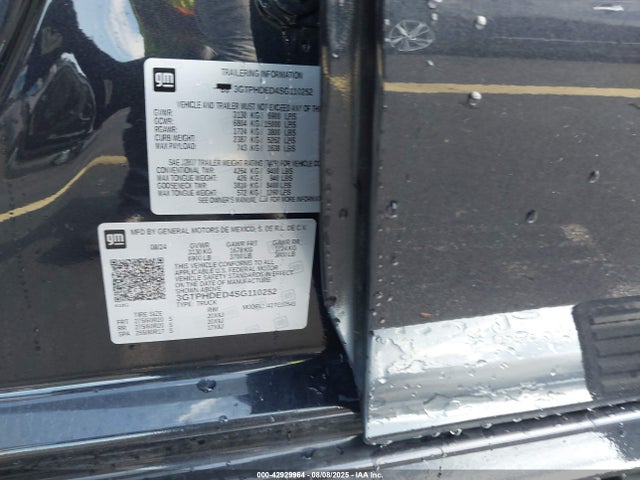 3GTPHDED4SG110252 GMC l84