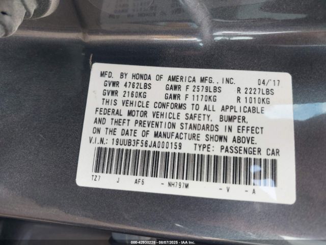 2018 ACURA TLX 19UUB3F56JA000159 Photo 8