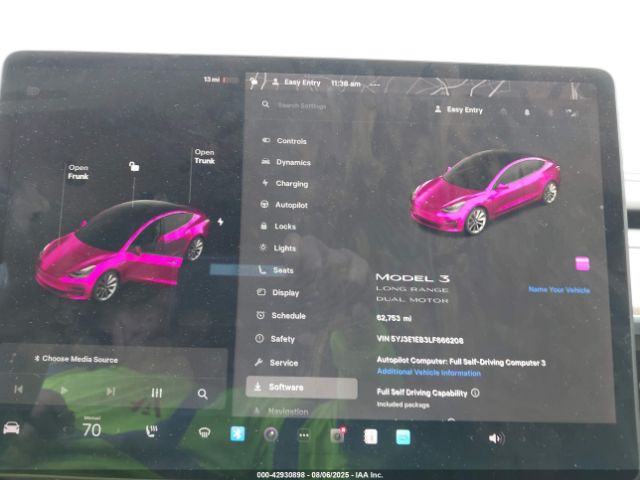 2020 TESLA MODEL 3 5YJ3E1EB3LF666208 Photo 6