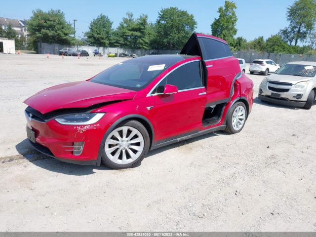 2017 TESLA MODEL X 5YJXCBE27HF066165 Photo 1
