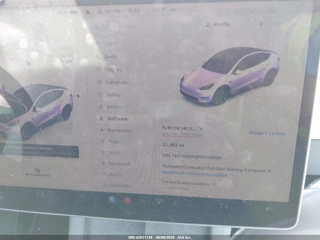 7SAYGDEF2PF802809 Tesla Model Y
