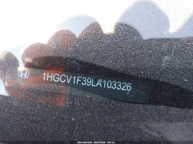 1HGCV1F39LA103326 Honda l15be