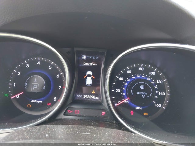 2013 Hyundai Santa Fe Sport მანქანა იყიდება აუქციონზე, vin: 5XYZU3LB6DG029626, აუქციონის ნომერი: 42931870