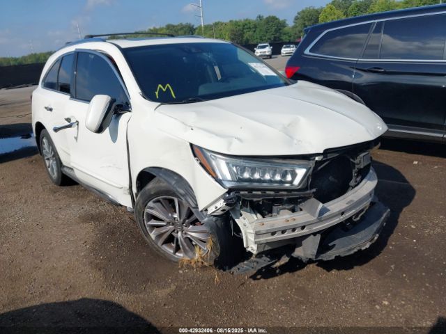 2017 ACURA MDX 5FRYD4H57HB029442