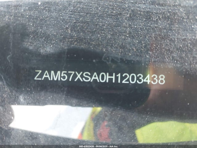 ZAM57XSA0H1203438 Maserati m156d