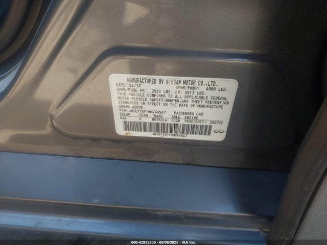 Infiniti Q50 2017 JN1EV7AP1HM744547 Image 9
