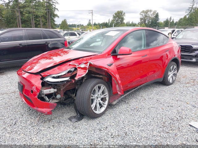 2022 TESLA MODEL Y 7SAYGDEE0NF576774 Photo 1