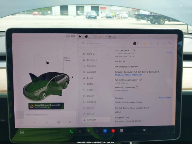 2019 TESLA MODEL 3 5YJ3E1EB3KF389199 Photo 6