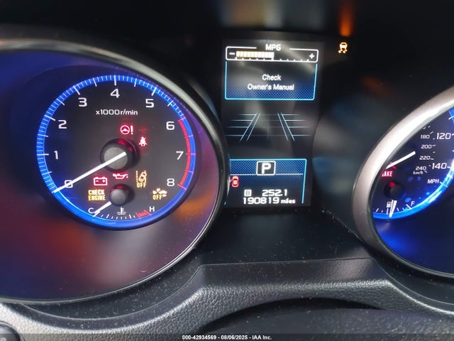 Subaru 2.5l u5 2015 4S4BSANC9F3312333 Image 7